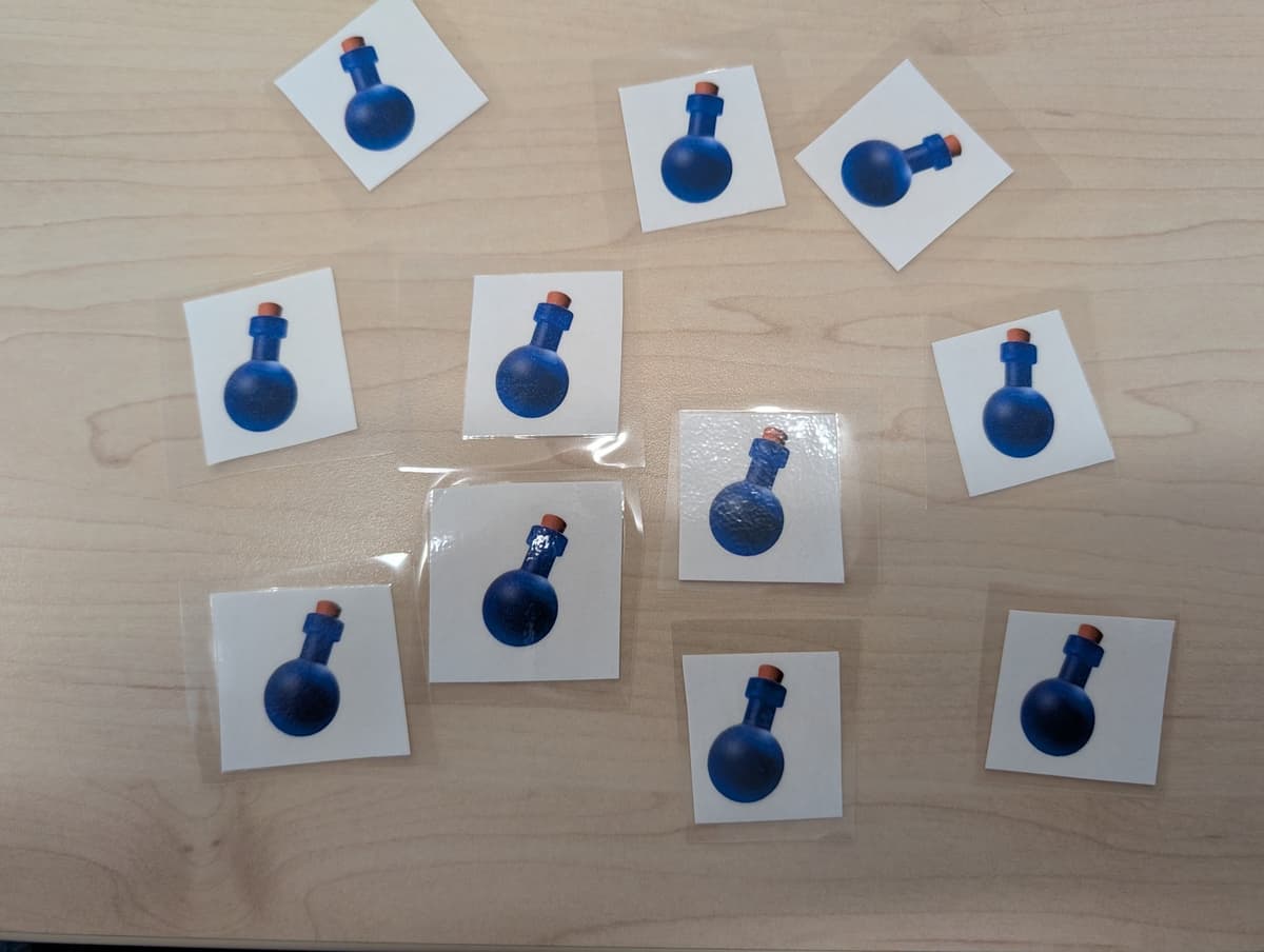 Πλαστικοποιημένες κάρτες φίλτρων που χρησιμοποιούνται ως φυσικές ανταμοιβές