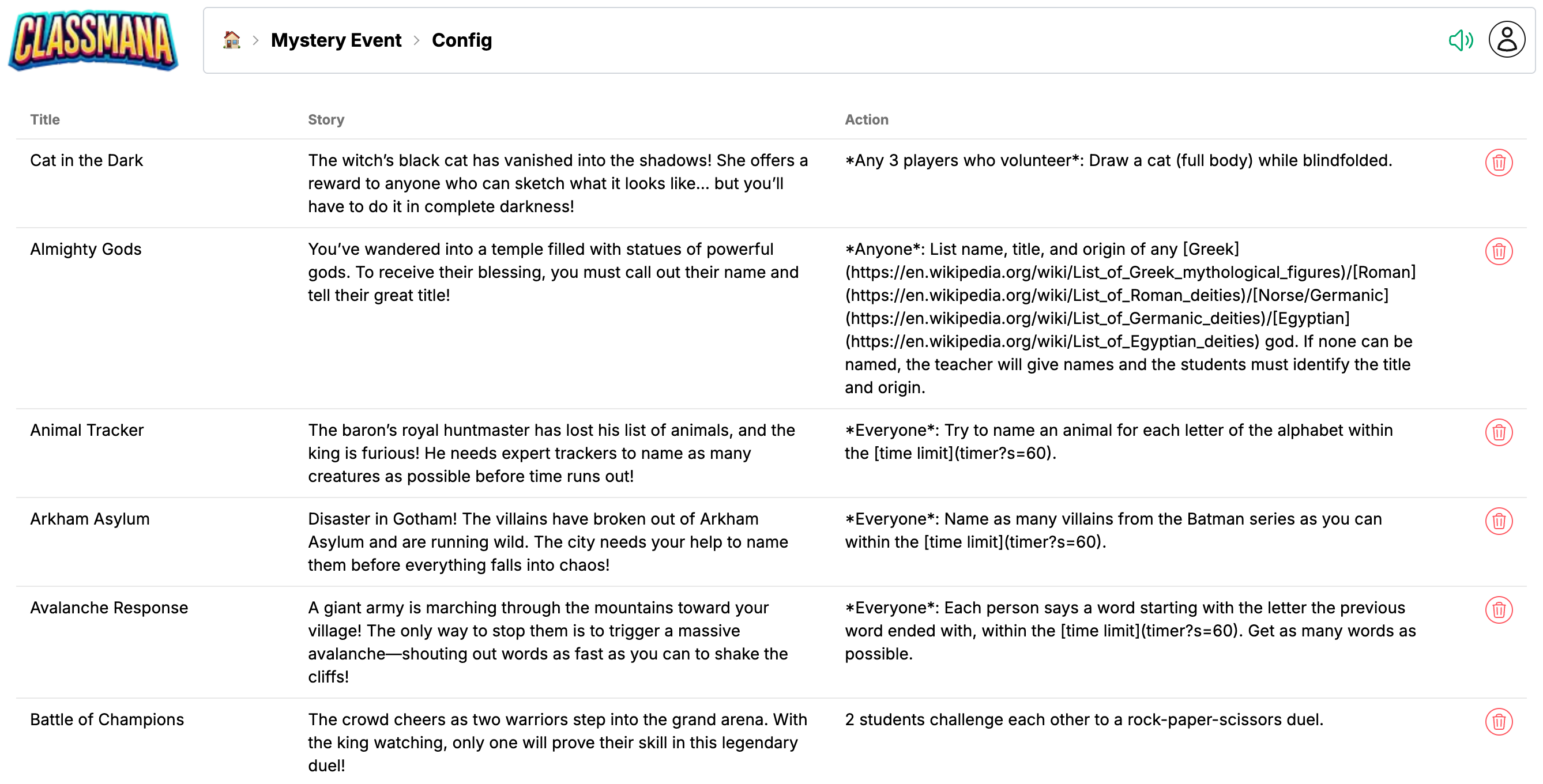 Διαμόρφωση Μυστηριώδους Γεγονότος